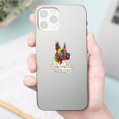 Hund Aufkleber (Telefon)