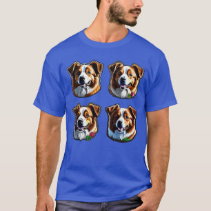 Hund-Aufkleber für Autos Hund-Aufkleber WhatsApp d T-Shirt