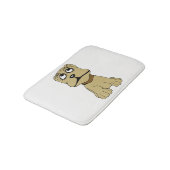 Hund Badematte (Schrägansicht)