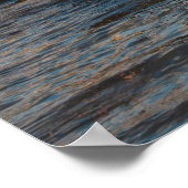 Hund Bar Lighthouse entlang der Küste des Ozeans Poster (Ecke)