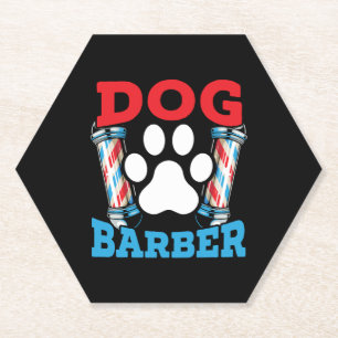 Hund Barber Pet Groomer Pet Salon Fur Künstler Untersetzer