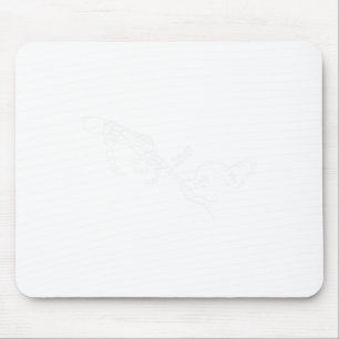 Hund Beängstigend Skeleton Hand Boop Spooky Hallow Mousepad