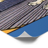 Hund beißt Hund. Poster (Ecke)