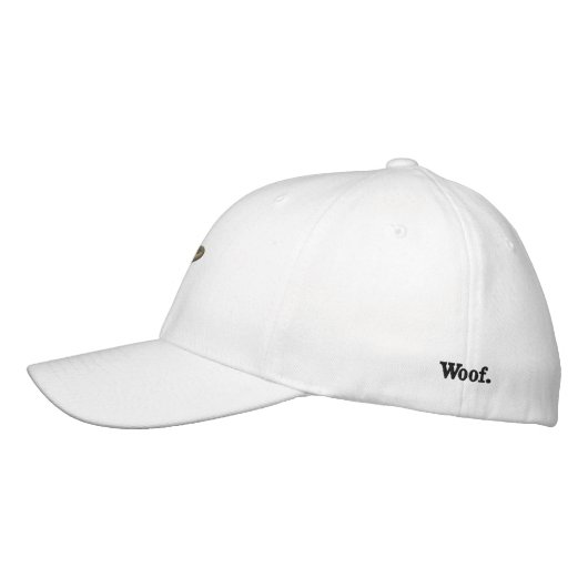 Hund Bestickte Baseballkappe (Links)