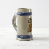 Hund Bierglas (Vorderseite Links)