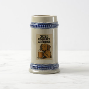 Hund Bierglas