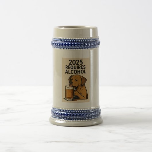 Hund Bierglas (Mittel)