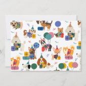 Hund Birthday Lasse Pawty Puppy Adoption Certifica (Rückseite)