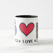 Hund Border Collies Tasse (Zentrum)