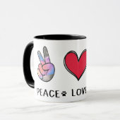 Hund Border Collies Tasse (Vorderseite Links)