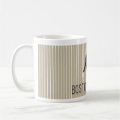 Hund-BOSTON TERRIER Kaffeetasse (Links)