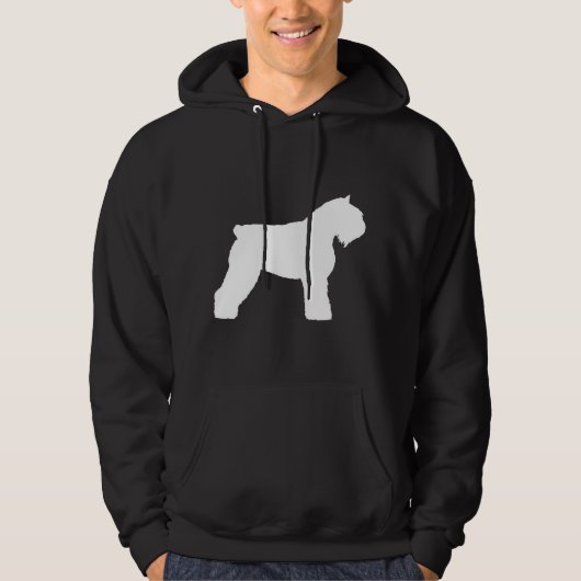 Hund Bouvier DES Flandres Hoodie (Vorderseite)