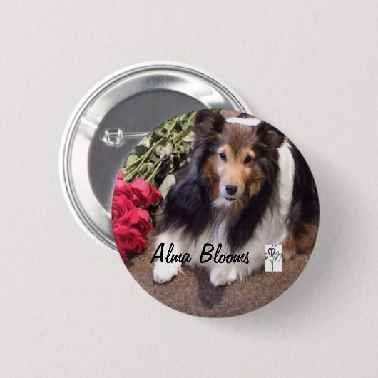 Hund Button (Vorne & Hinten)
