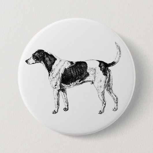 Hund Button (Vorderseite)