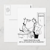 Hund Cartoon 9479 Postkarte (Vorne/Hinten)