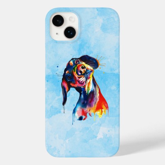 Hund Case-Mate iPhone Hülle (Rückseite)
