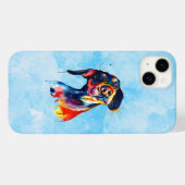 Hund Case-Mate iPhone Hülle (Rückseite (Horizontal))