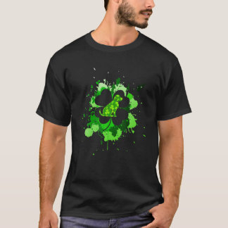 Hund Clover Kleeblatt St Patricks Day for Women Gi T-Shirt