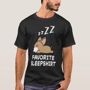 Hund Corgi Hunde Nickerchen Schlafend Schlaf Schla T-Shirt