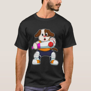 Hund Cricket Cricket T Sport T-Shirt