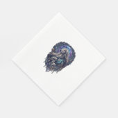 Hund Crystal Moon Enchanted Forest_1 Serviette (Ecke)