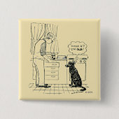 Hund, der älter wird button (Vorderseite)