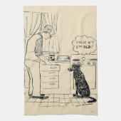 Hund, der älter wird handtuch (Vertikal)