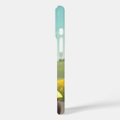 Hund, der auf einem Roller fährt Case-Mate iPhone Hülle (Rückseite / Links)