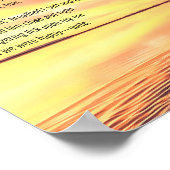 Hund, der beste Freund des Menschen, tröstet schle Poster (Ecke)