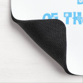 Hund der Braut Mousepad (Ecke)