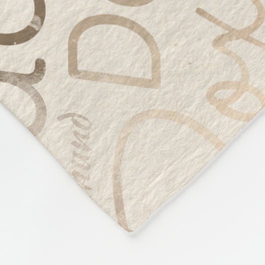 Hund der Dackel Fleecedecke (Ecke)