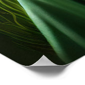 Hund der Deutschen Schäferhunde in St. Patrick's D Poster (Ecke)