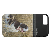 Hund, der Feld-im kundenspezifischen Case-Mate iPhone Hülle (Rückseite (Horizontal))