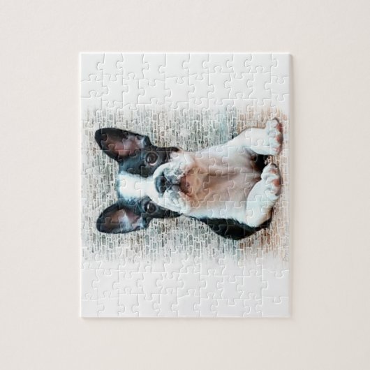 Hund der französischen Bulldogge Puzzle (Vertikal)