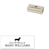 Hund der Minimalistischen Dackel aus der Bibliothe Gummistempel (Stempel)