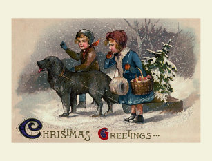 Vintage Weihnachtsbilder Postkarten Zazzle De