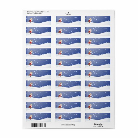 Hund, der Smoking beißt (Vorne)