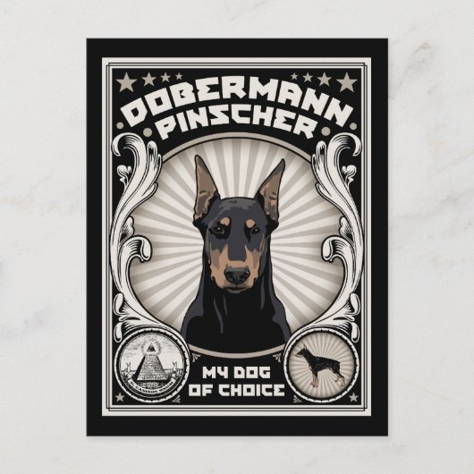 Hund der Wahl Postkarte (Vorderseite)