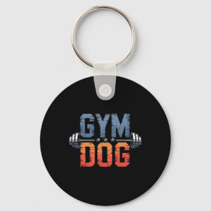 Hund des Fitnessstudios Bedeutung Fitnessstudio-Hu Schlüsselanhänger