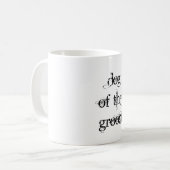 Hund des Raumes Kaffeetasse (Vorderseite Links)