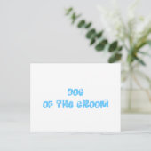 Hund des Raumes Postkarte (Stehend Vorderseite)