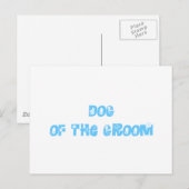 Hund des Raumes Postkarte (Vorne/Hinten)