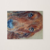 Hund des roten Setzers Puzzle (Horizontal)