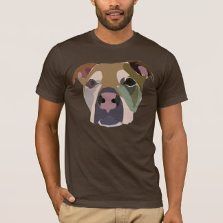 Hund des Schneiden und T-Shirt