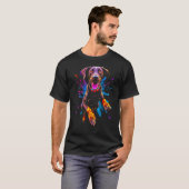 Hund Deutsch Kurzhahn T-Shirt (Vorne ganz)