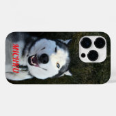 "Hund ein Auge geschlossen MICHKU Case-Mate iPhone Hülle (Rückseite (Horizontal))