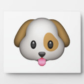 Hund - Emoji Fotoplatte (Vorderseite)