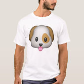 Hund - Emoji T-Shirt (Vorderseite)