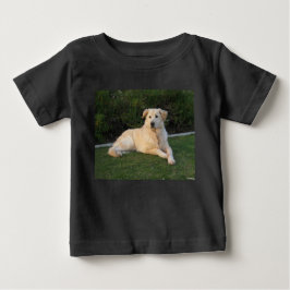 Hund entspannen baby t-shirt