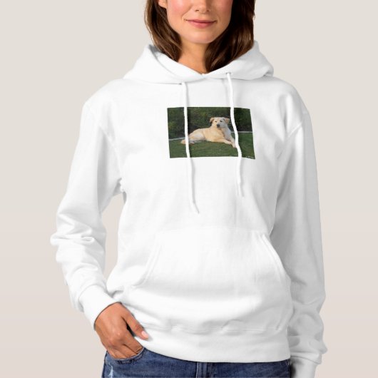 Hund entspannen hoodie (Vorderseite)